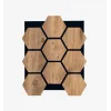Hexagon Akustik Altıgen Duvar Paneli Çam - 65cmx80cm