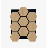 Hexagon Akustik Altıgen Duvar Paneli Karina 65cmx80cm
