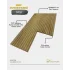 Meşe Cloe Mdf Lambri Duvar Paneli 15cmx280cm