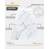 Carrara Pearl Mermer Desenli Pvc Duvar Paneli 1220x2440x2.2