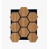 Hexagon Akustik Altıgen Duvar Paneli Teak- 65cmx80cm