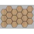 Jr.Hexagon Akustik Duvar Paneli Karina 55x87 cm