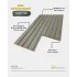 Serap Gri Tetra Mdf Lambri Duvar Paneli 15cmx280cm