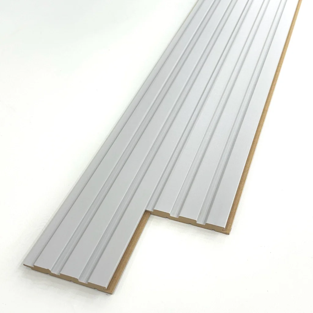 Buz Gri Atlas Mdf Lambri Duvar Paneli 12cmx275cm