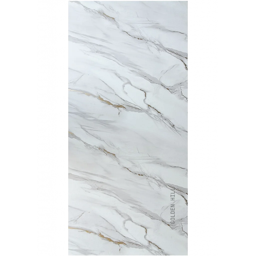 Golden Hill Mermer Desenli Pvc Duvar Paneli 1220x2440x2.2