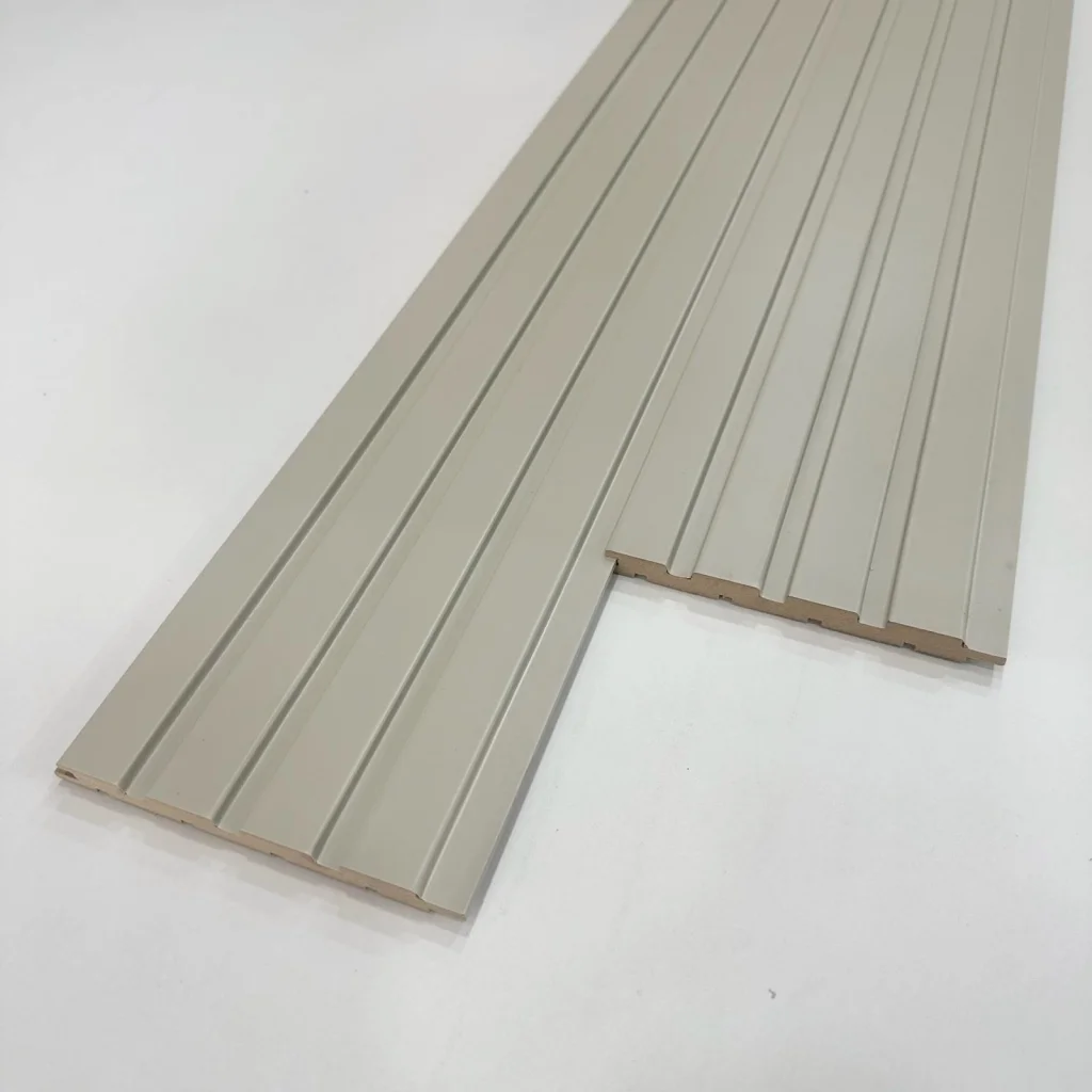Krem Tetra Mdf Lambri Duvar Paneli 15cmx280cm