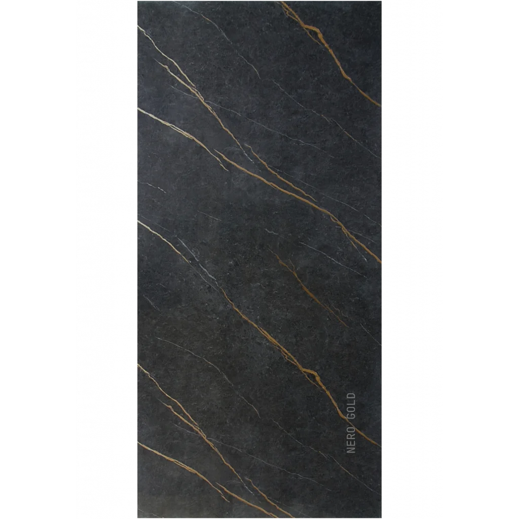 Nero Gold Mermer Desenli Pvc Duvar Paneli 1220x2440x2.2