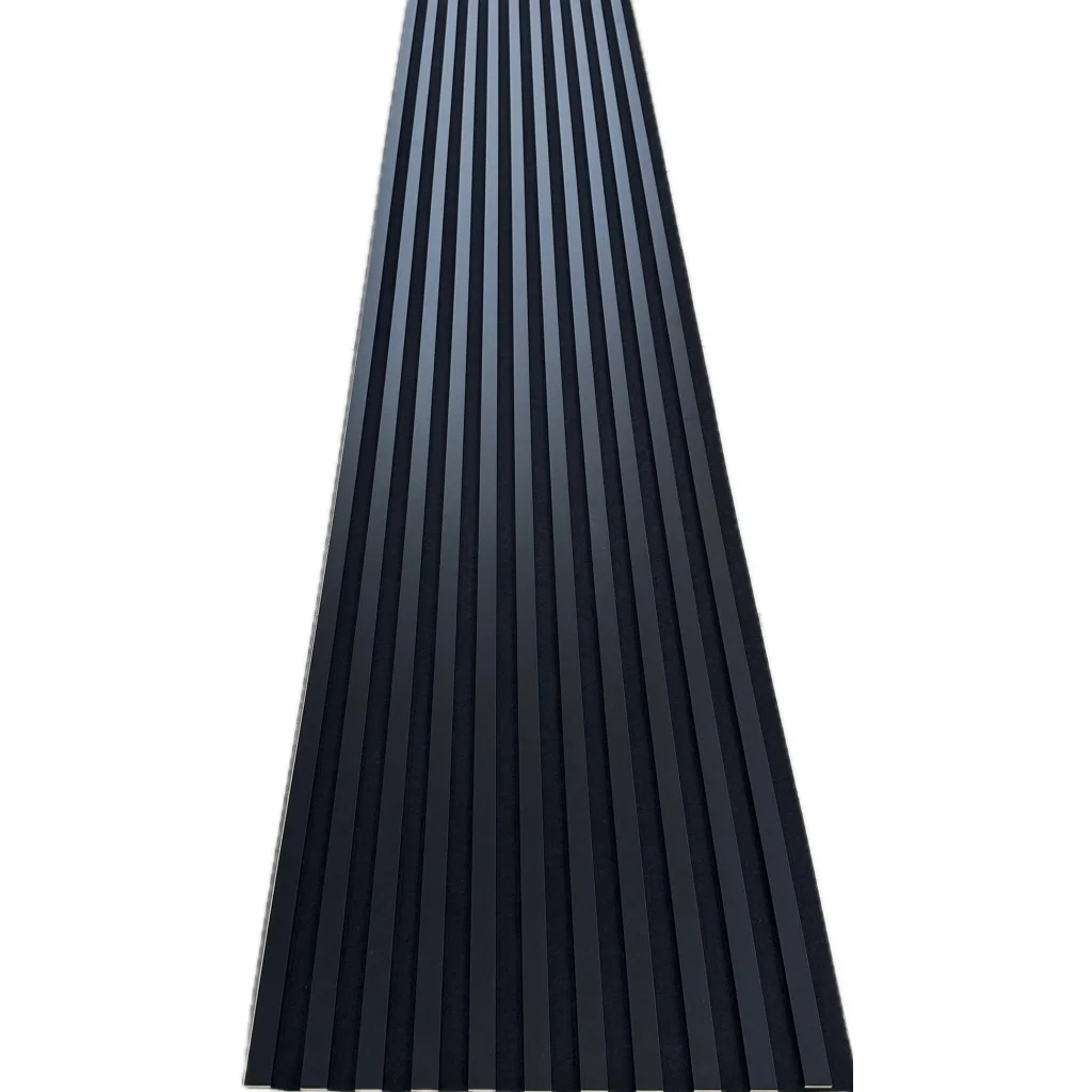 Siyah Slim Duvar Kaplama Paneli 60cmx275cm