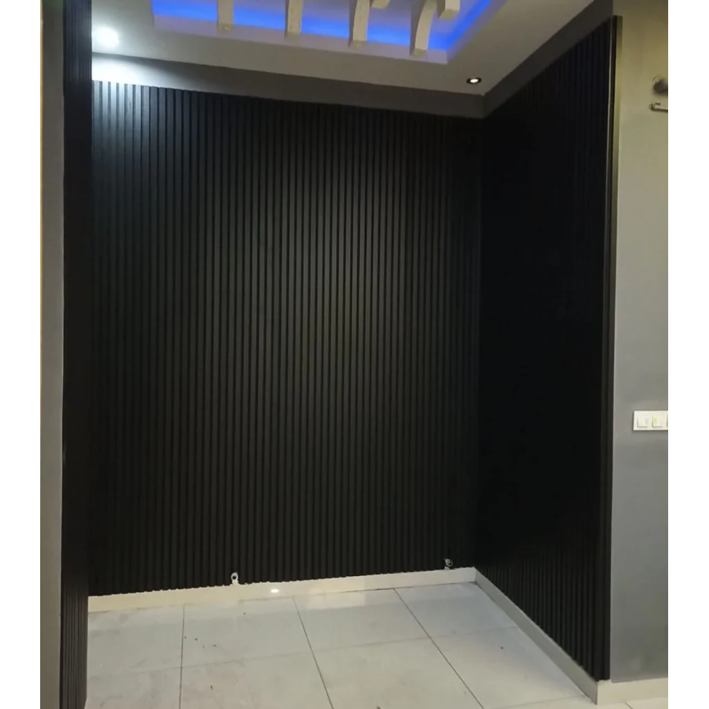 Siyah Slim Duvar Kaplama Paneli 100cmx275cm