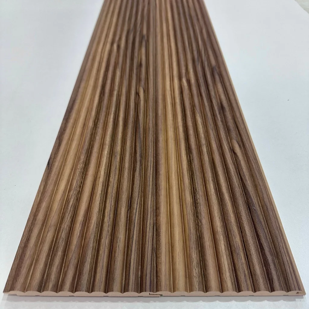 Hareli Ceviz Cloe Mdf Lambri Duvar Paneli 15cmx280cm