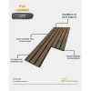 Çam Pvc Duvar ve Tavan Lambri- 12cm