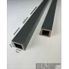 Antrasit Seperatör Bölme Profili 5cmx5cmx280cm