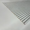 Beyaz Gri Slim Duvar Kaplama Paneli 100cmx275cm