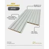 Beyaz Tetra Mdf Lambri Duvar Paneli 15cmx280cm