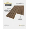 Hareli Ceviz Tetra Mdf Lambri Duvar Paneli 15cmx280cm