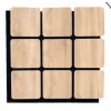 Kare Akustik Altıgen Duvar Paneli Sonoma 60cmx60cm