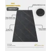 Nero Gold Mermer Desenli Pvc Duvar Paneli 1220x2440x2.2