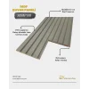 Serap Gri Tetra Mdf Lambri Duvar Paneli 15cmx280cm