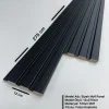 Siyah Mdf Duvar Lambri Panel 12cmx275cm (12mm)