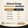 Krem Atlas Mdf Lambri Duvar Paneli 12cmx275cm
