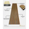 Teak Slim Duvar Kaplama Paneli 60cmx275cm