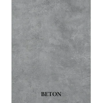 23cmX122cm BETON FLOOR DESENLİ SPC ZEMİN KAPLAMASI (9 ADET)