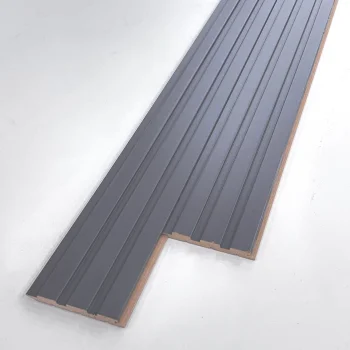 Antrasit Atlas Mdf Lambri Duvar Paneli 12cmx275cm