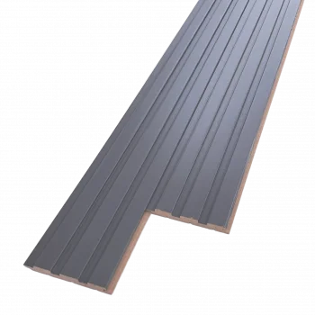 Antrasit Atlas Mdf Lambri Duvar Paneli 12cmx275cm