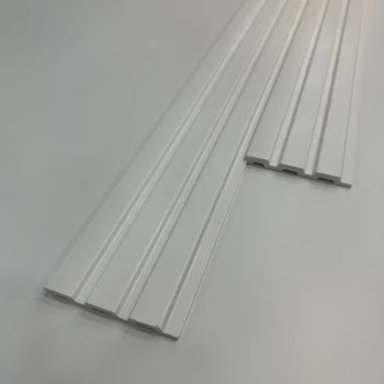 Beyaz Polimer Lambri Duvar ve Tavan Paneli - 12mm
