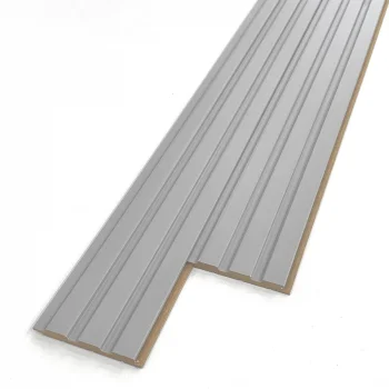 Sis Gri Atlas Mdf Lambri Duvar Paneli 12cmx275cm