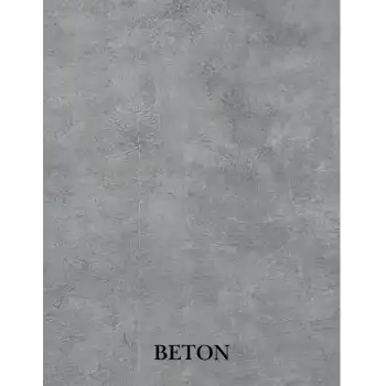 23cmX122cm BETON FLOOR DESENLİ SPC ZEMİN KAPLAMASI (9 ADET)