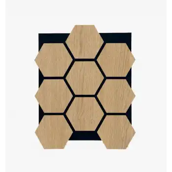 Hexagon Akustik Altıgen Duvar Paneli Karina 65cmx80cm