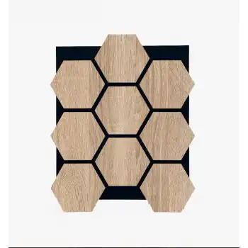Hexagon Akustik Altıgen Duvar Paneli Sonoma - 65cmx80cm