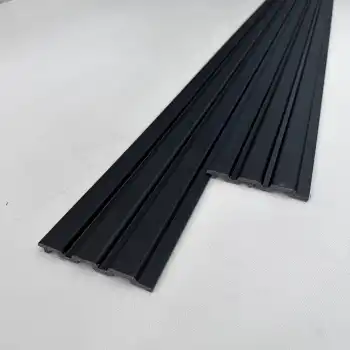 Siyah Polimer Duvar ve Tavan Paneli - 12mm