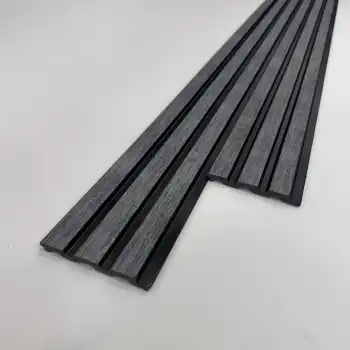 Luna Gri Polimer Lambri Duvar ve Tavan Paneli - 12mm