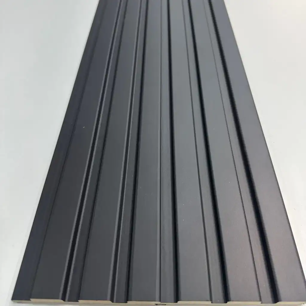 Antrasit Mdf Duvar Lambri Panel 12cmx275cm (12mm)
