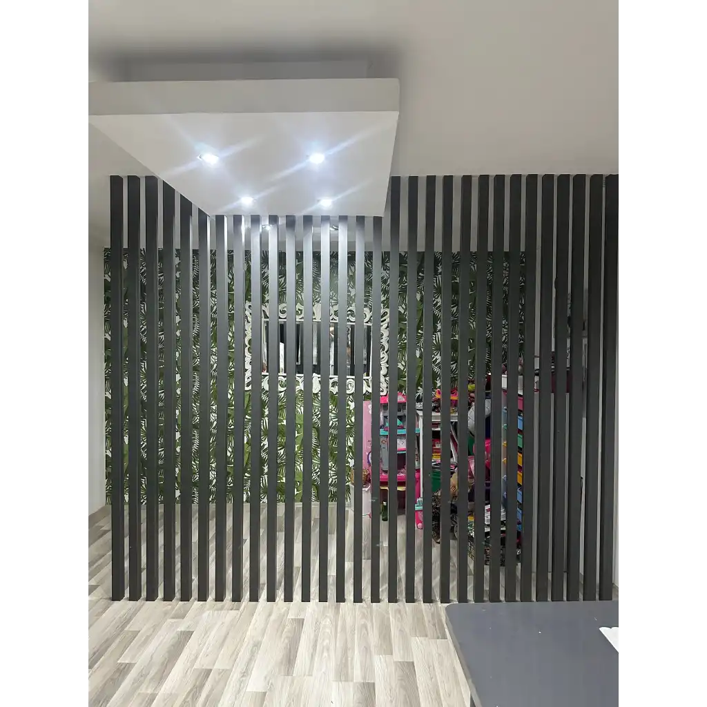 Antrasit Seperatör Bölme Profili 5cmx5cmx280cm