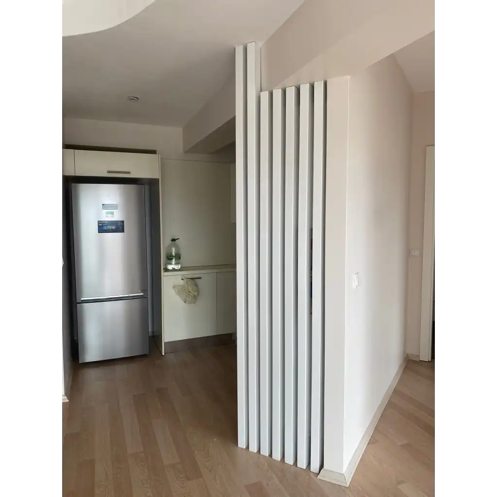 Beyaz Seperatör Bölme Profili 5cmx8cmx280cm