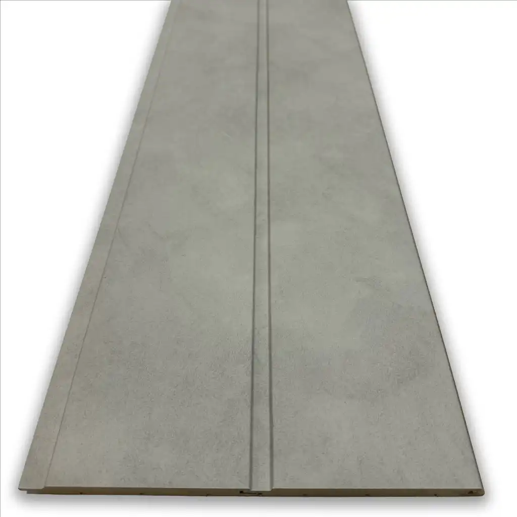 Beton Gri Hermes Mdf Lambri Duvar Paneli 12cmx280cm