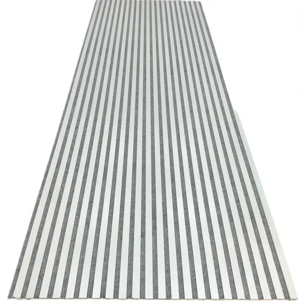 Beyaz Gri Slim Duvar Kaplama Paneli 100cmx280cm