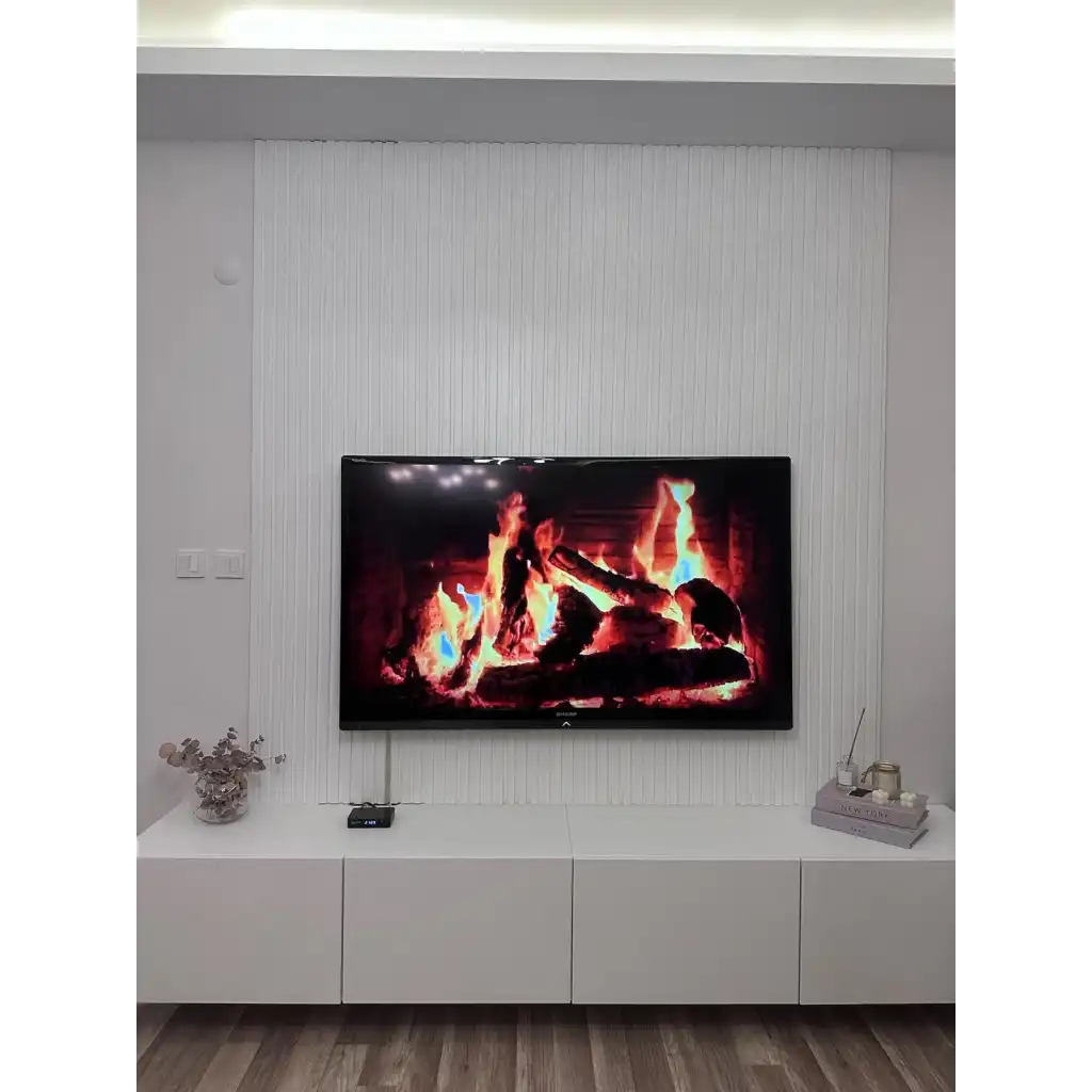 Beyaz Mdf Duvar Lambri Panel 12cmx275cm (12mm)