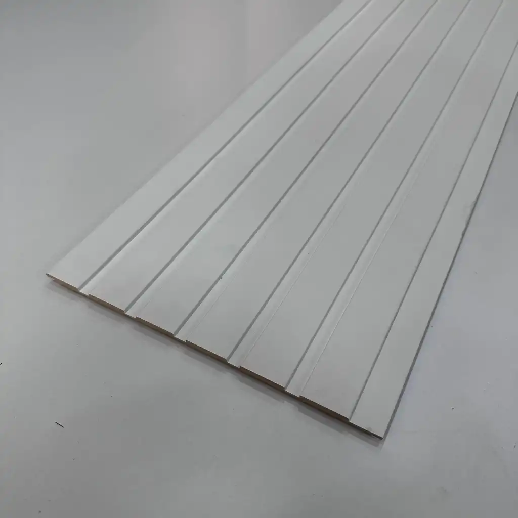 Beyaz Mdf Lambri Duvar Paneli 25cmx280cm