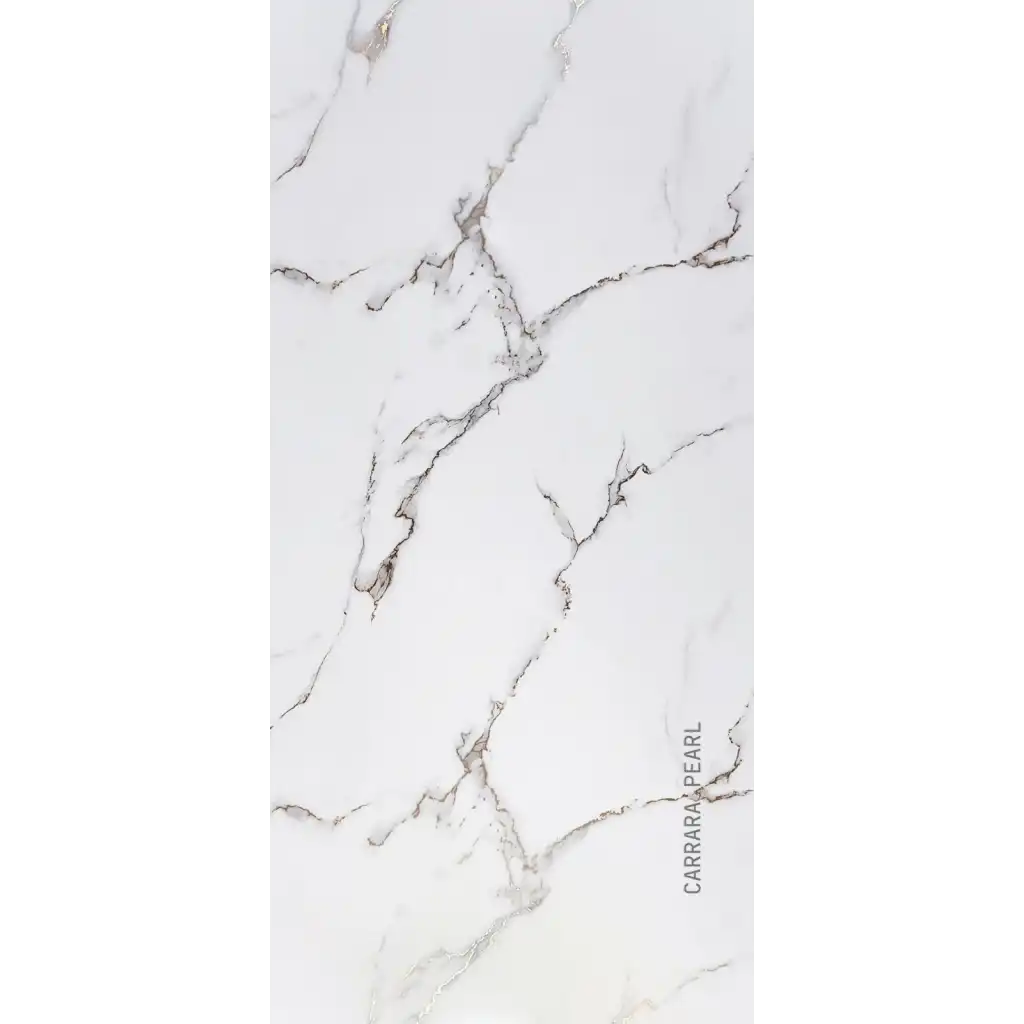 Carrara Pearl Mermer Desenli Pvc Duvar Paneli 1220x2440x2.2