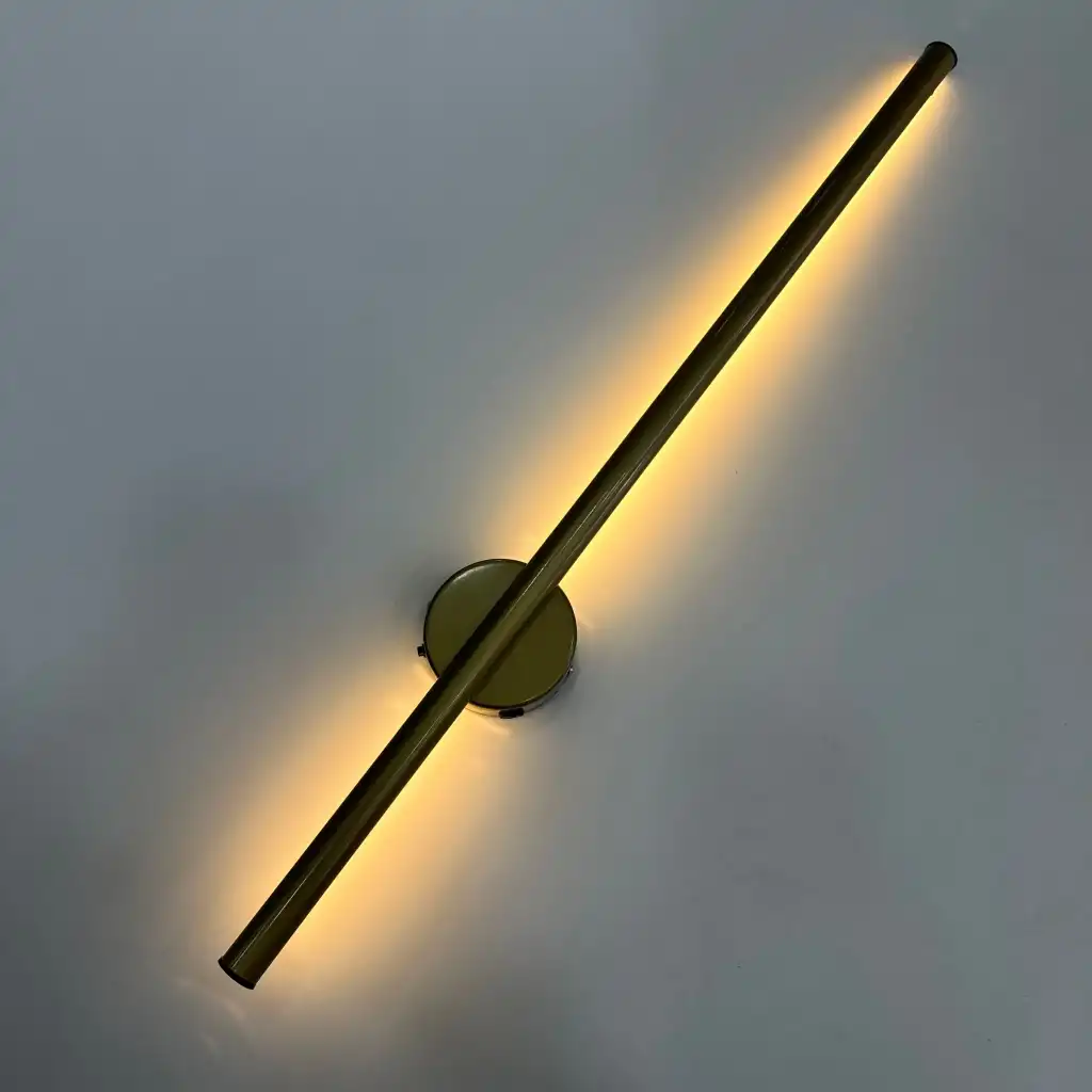 Gold Çubuk Şarjlı Led Aplik Gün Işığı 70cm
