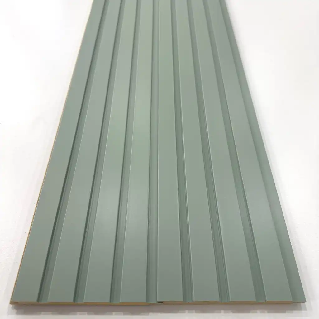 Su Yeşili Mdf Lambri Duvar Paneli 15cmx280cm