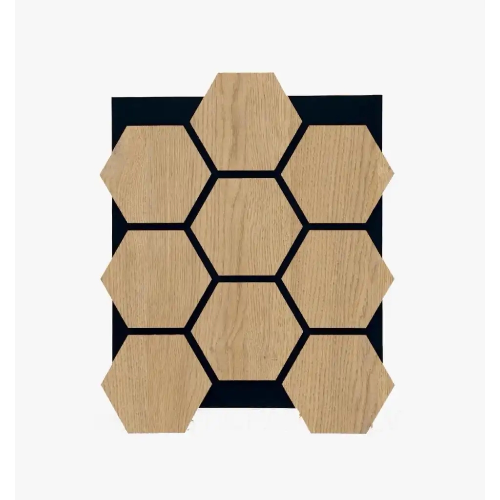 Hexagon Akustik Altıgen Duvar Paneli Karina 65cmx80cm