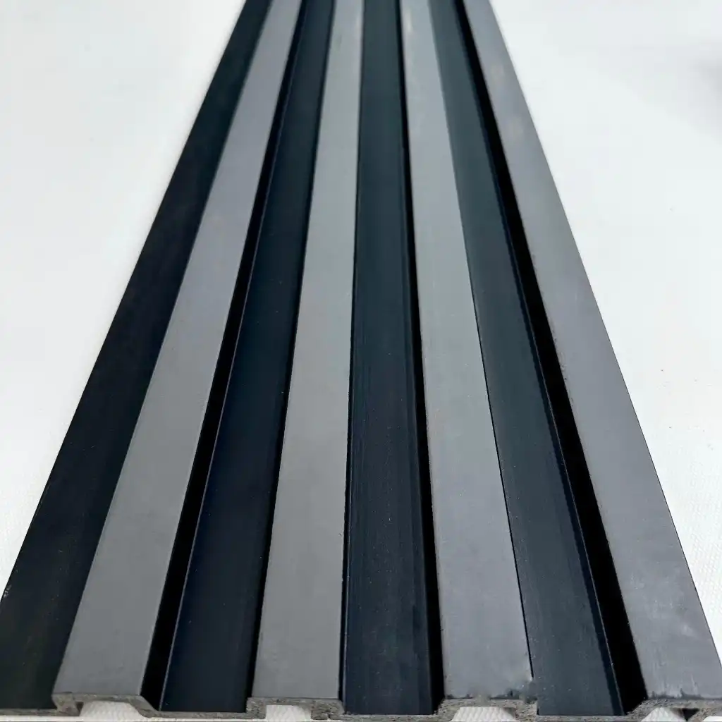 Siyah Antrasit Polimer Lambri Duvar ve Tavan Paneli - 18mm