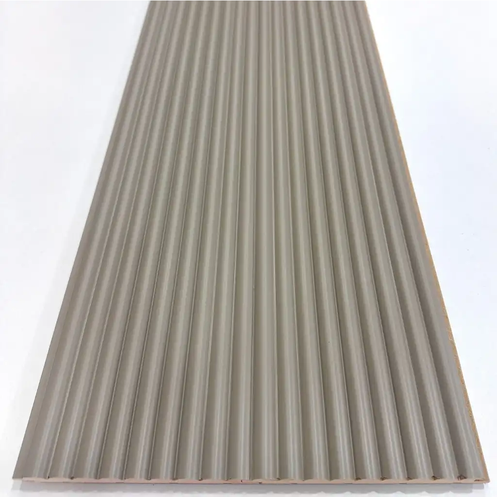 Serap Gri Wave Mdf Lambri Duvar Paneli 15cmx280cm