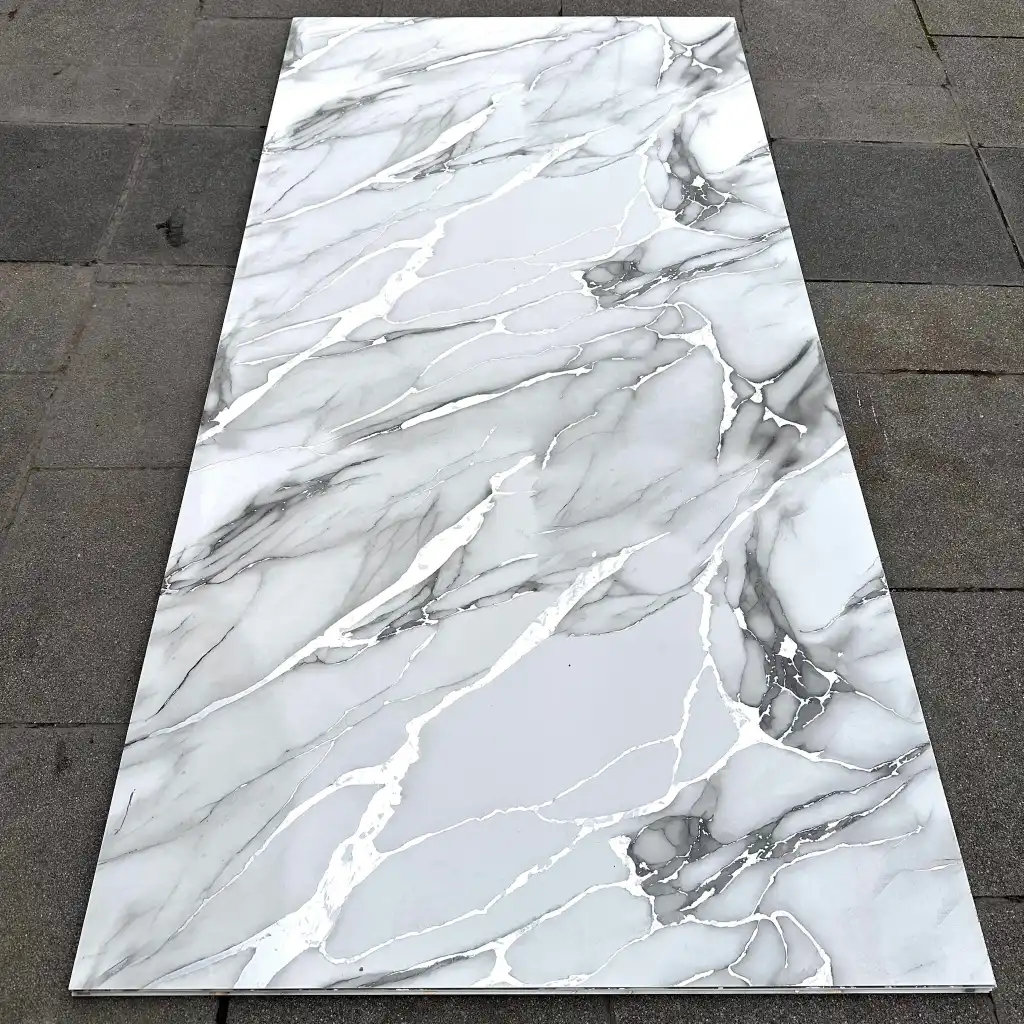 Silver Forest Mermer Desenli Pvc Duvar Paneli 1220x2440x2.2