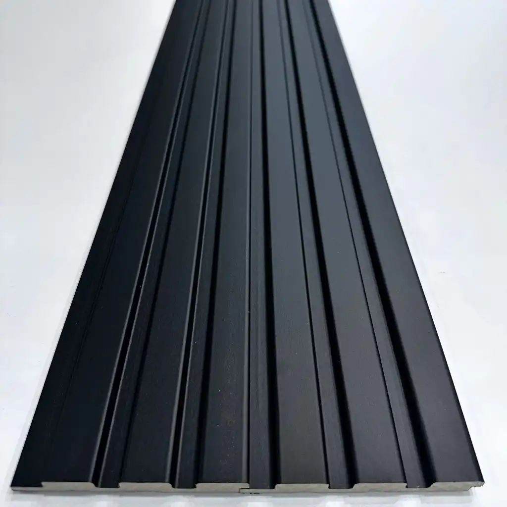 Siyah Mdf Duvar Lambri Panel 12cmx275cm (12mm)